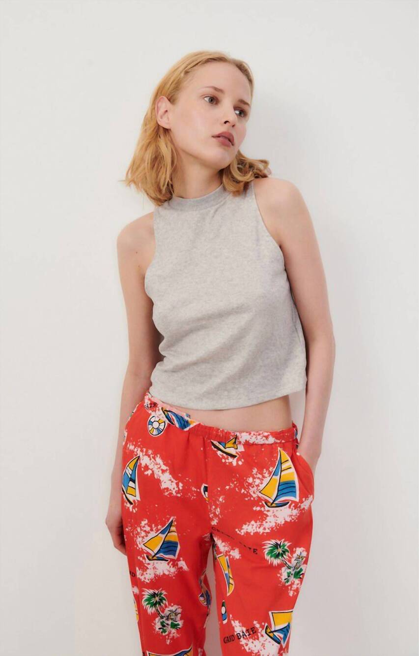 NEW AMERICAN VINTAGE ruzy tank top in light grey